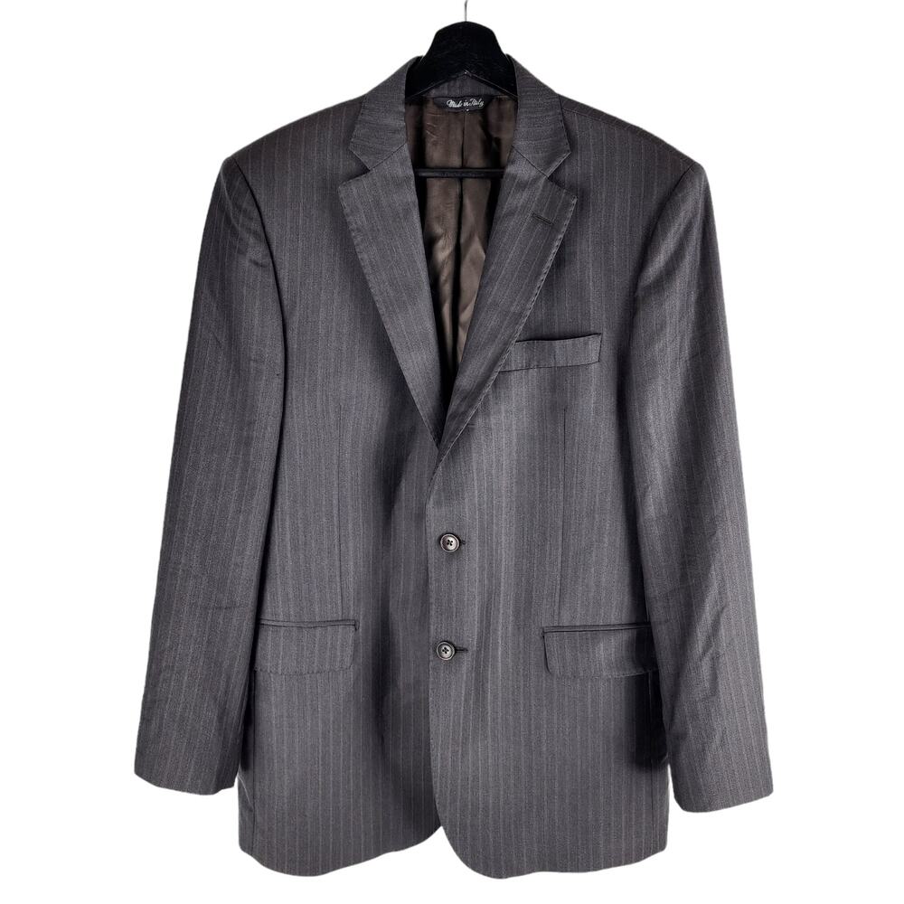 Ermenegildo Zegna Traveller Wool Silk Blazer Drop 6 Double Vent Size 40R